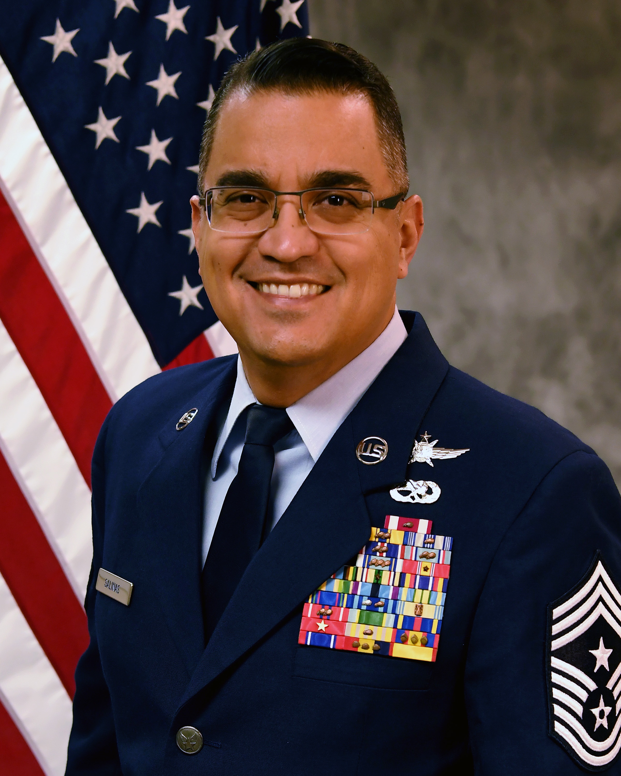 CHIEF MASTER SERGEANT ALBERT M. SALINAS